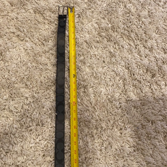 Coach reversible canvas black belt ❤️🥰🥰🤗😘😍 - Picture 9 of 10